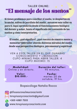 El mensaje de los sueños